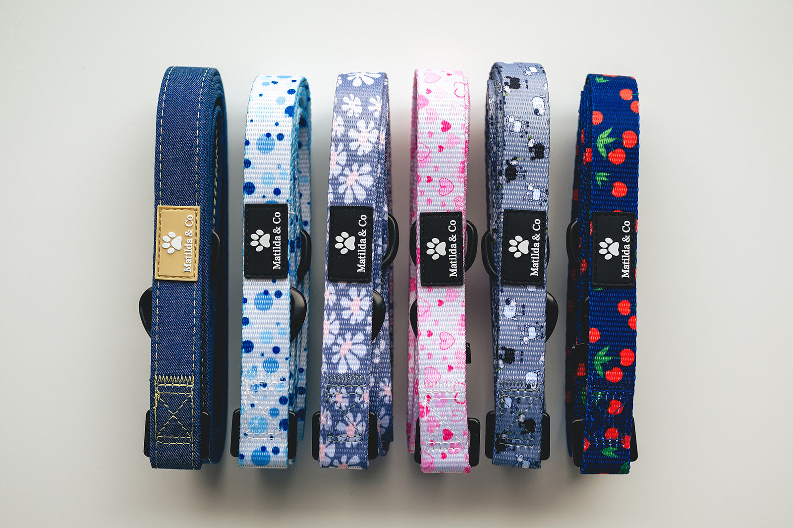 "Dotty over you" Dog Lead image 1