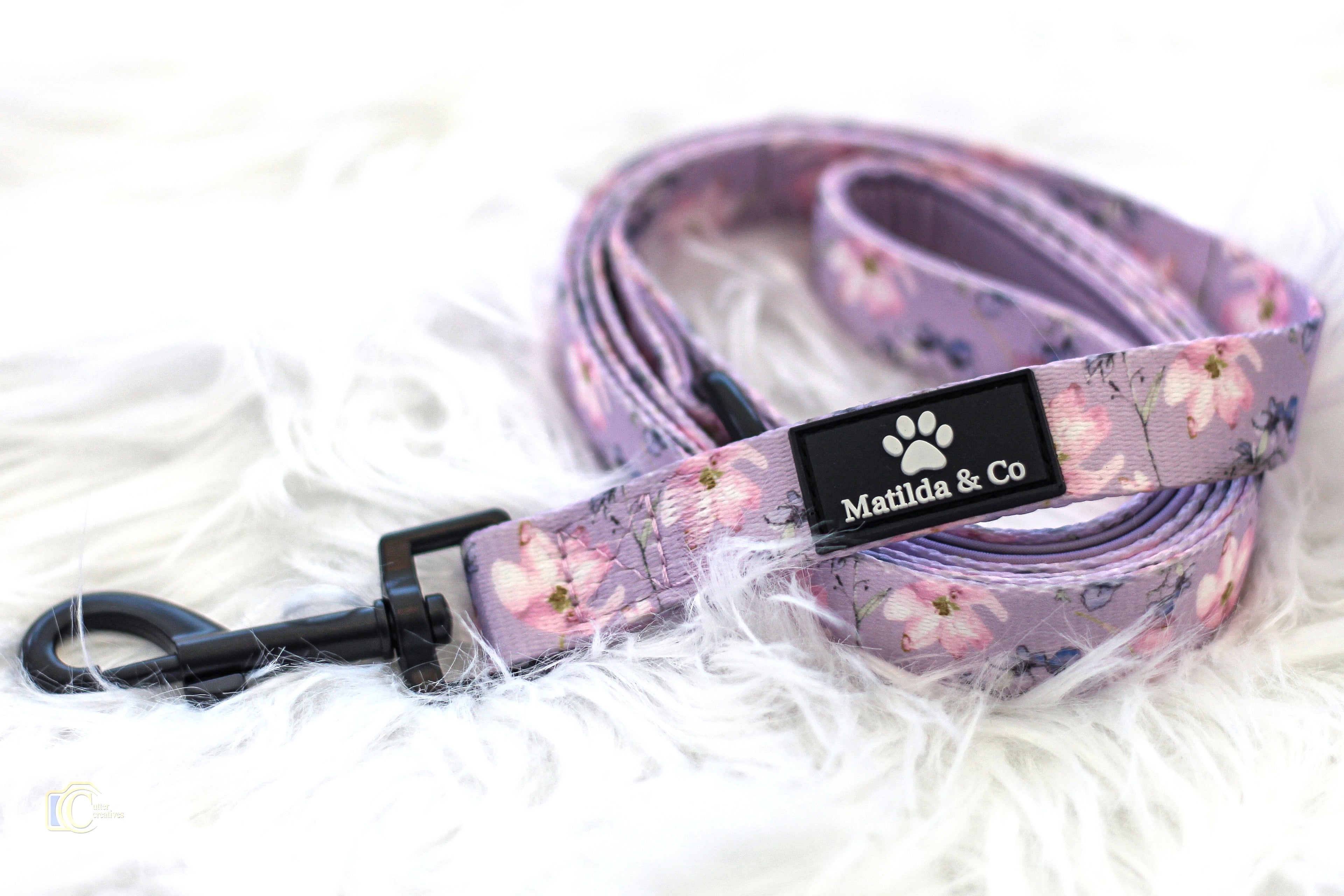 "Lilac Blossom" Dog Lead image 1