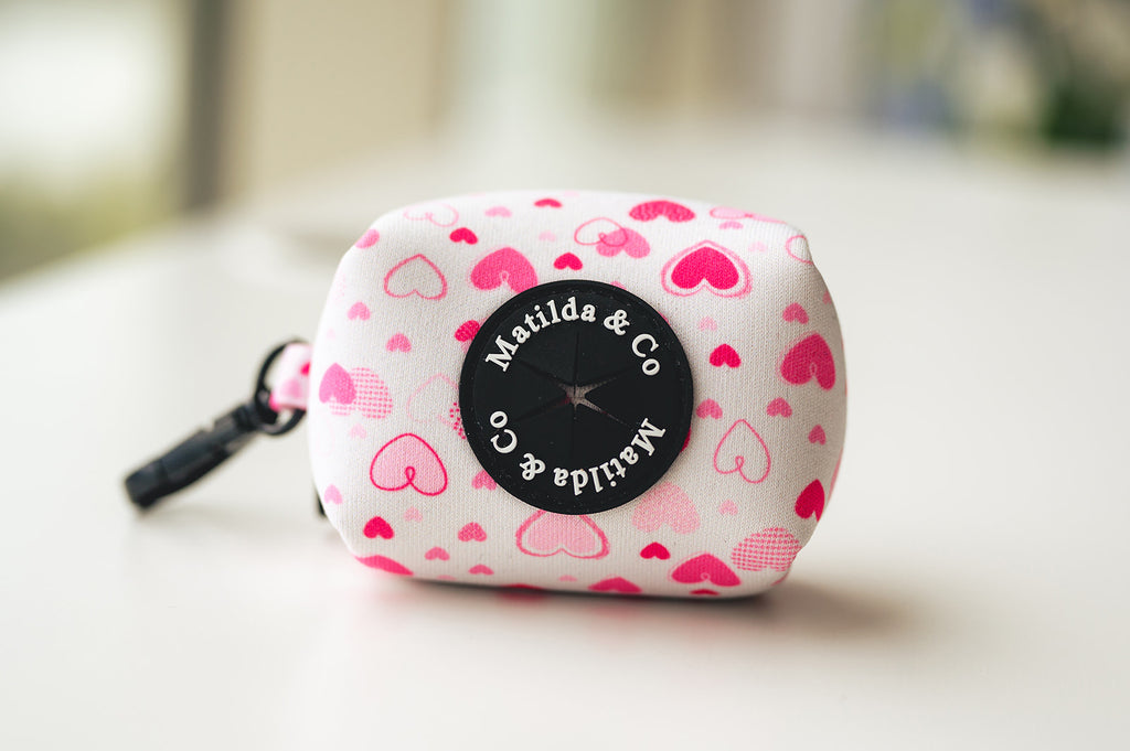 My heart belongs to you' Poop Bag Holder image 0