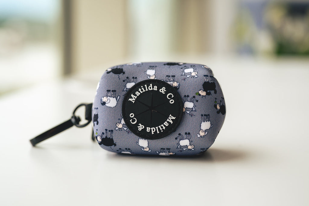 "Don't follow the sheep" Poop Bag Holder image 0